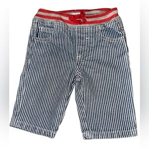 Baby Boden pull-on striped conductor pants